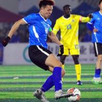 永非经贸交流足球友谊赛：永州队2比2非洲经贸联合队