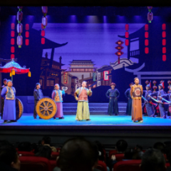 雅韵三湘 | 惠民演出人气火爆 涟源湘剧《烧车御史》复排公演