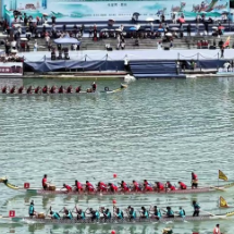 百舸争流！2026湖南省龙舟超级联赛选拔赛（慈利站）开赛