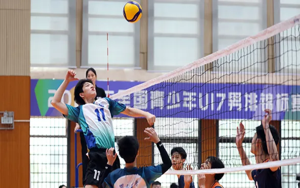 排山倒海！全国U17男排锦标赛精彩开赛