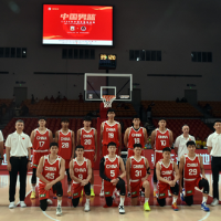 图集｜中国男篮81比82塞尔维亚KK FMP队精彩瞬间