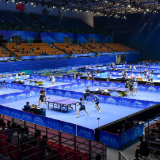 组图|2026年全国乒乓球锦标赛双打赛长沙激战正酣