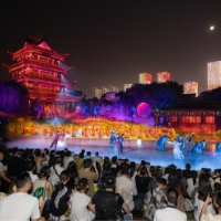   “五一”来湘聚丨江天暮雪文化园“橘子洲戏乐会”启幕
