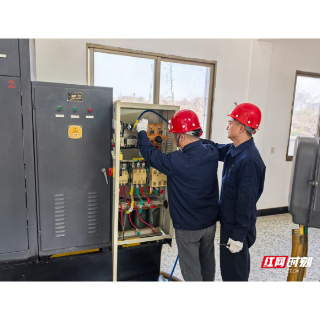 岳塘区水利局打好防汛主动仗