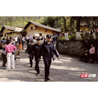 湘潭警察全力守护清明平安
