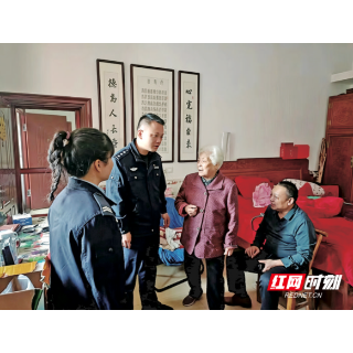 湘潭县公安局民警谢鸿波：扎根基层的群众贴心人