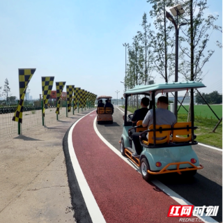 畅行杨梅洲 雨湖区旅游产业路全线竣工