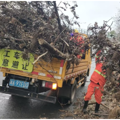 低温多雨保畅通 长沙干杉路产养护管理所筑牢高速安全防线
