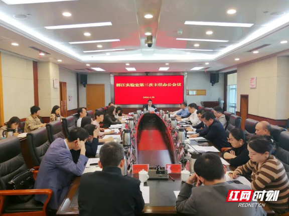郴江实验室第三次主任办公会议召开 —— 聚力打造科创生态