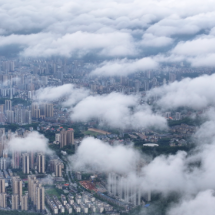 组图｜ 郴州城区迎来雨后绝美云海