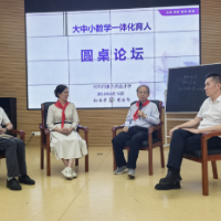 郴州市九完小举办“大中小数学一体化育人”论坛
