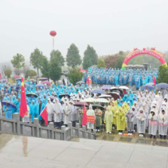岳阳县开展“追寻·2026·清明祭英烈”主题活动