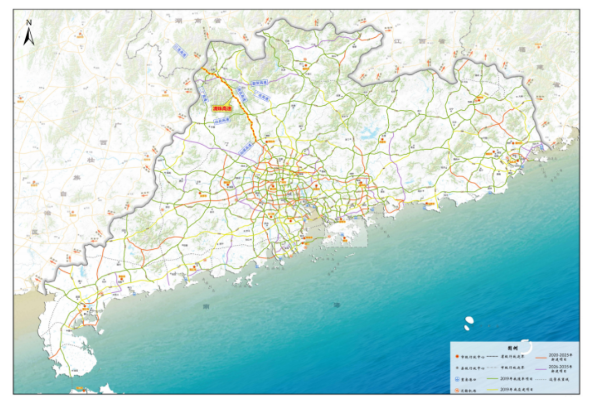 双向六车道！粤湘第六条高速省际通道来了