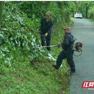安仁县:熊峰山国家森林公园端午假期“护林”“美容”两手抓