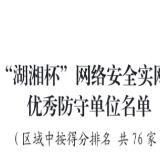 湘南学院获评“湖湘杯”网络安全实网攻防演习优秀防守单位
