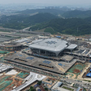 主体结构完工七成,长沙高铁西站2027年底全面建成