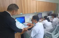 招商银行娄底分行走进医院开展网络安全宣传周活动