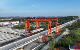 1695榀箱梁全部预制完成 邵永高铁建设迎来重要节点