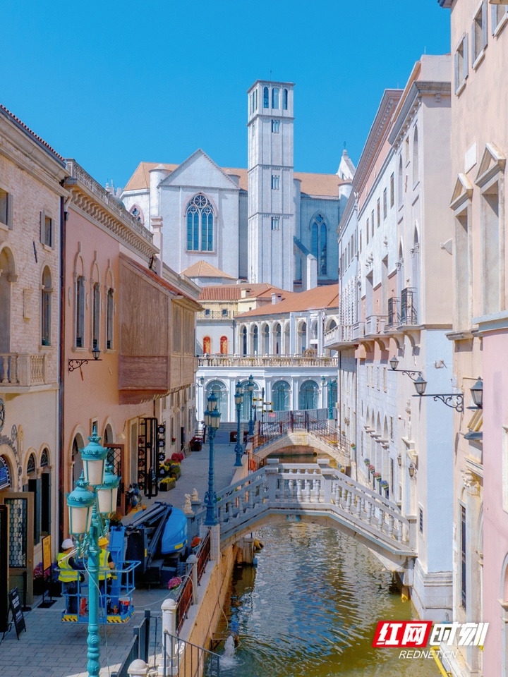 影像丨长沙的水上威尼斯一座梦幻的意大利风情小镇