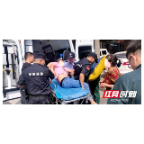 邵阳快警成功抢救轻生女