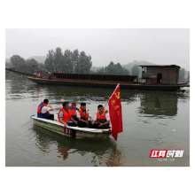 新宁县回龙寺镇：水上应急救援演练  护航水上交通安全