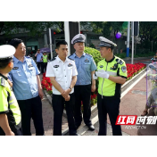 刘定湘带队调研城区道路 强化交通管控