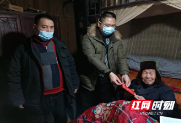 新宁县黄龙镇：春节慰问退役军人 殷殷关怀显温情