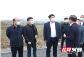 城步调研全县交通基础设施项目建设工作