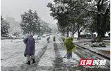 邵阳学院：抗击冰雪，青年出列