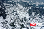 隆回县金石桥镇晓阳溪村：雪后美景不胜收