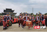 邵阳:锣鼓喧天迎春来,绥宁举行千人锣鼓大赛