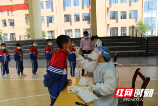洞口思源实验学校组织全员核酸检测筑牢防疫墙