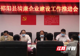 邵阳县大力开展清廉企业建设工作