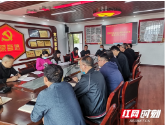 邵阳市第十二中学党支部开展“突出党建引领 全面推动师德师风建设”主题党日活动