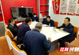 邵阳市人大常委会副主任唐渊一行赴市第十三中学调研