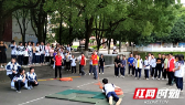 隆回县第二中学举行“防溺水”急救与心肺复苏培训