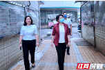 周迎春到大祥区督导创文工作