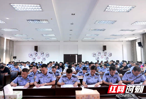 邵阳县公安：以考促训淬精兵，厉兵秣马铸铁军