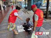 双清区：炎炎夏日送清凉 民政救助暖人心