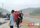 隆回高新区全力开展扬尘治理联合整治行动保卫蓝天