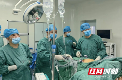 新邵县人民医院肝胆外科成功完成一例高难度全麻下开腹S7段肝切除术