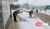 大祥区：冰雪无情人有情 营商为民保出行