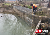 大祥区：新年新风景 河道保洁气象新