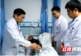 隆回：一男子巨大椎间盘脱出疼痛如刀割 县人民医院微创手术成功治疗