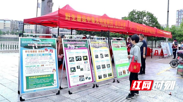邵阳县开展5.17预防野生蘑菇中毒主题宣传活动