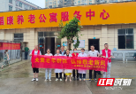 邵东市宋家塘街道社区卫生服务中心走进养老院开展健康体检活动
