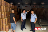 邵阳县公安局深入辖区烟花爆竹仓库开展安全检查