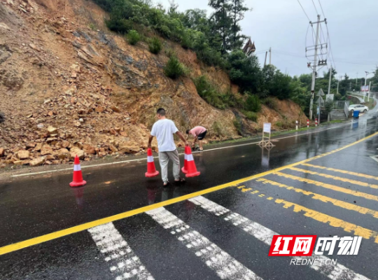 大祥区蔡锷乡：在“防汛大考”中 彰显组织担当