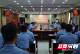 邵东市公安局召开湖南警察学院实习生见面会