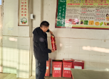 洞口县花古街道正龙小学开展开学前安全隐患大排查活动